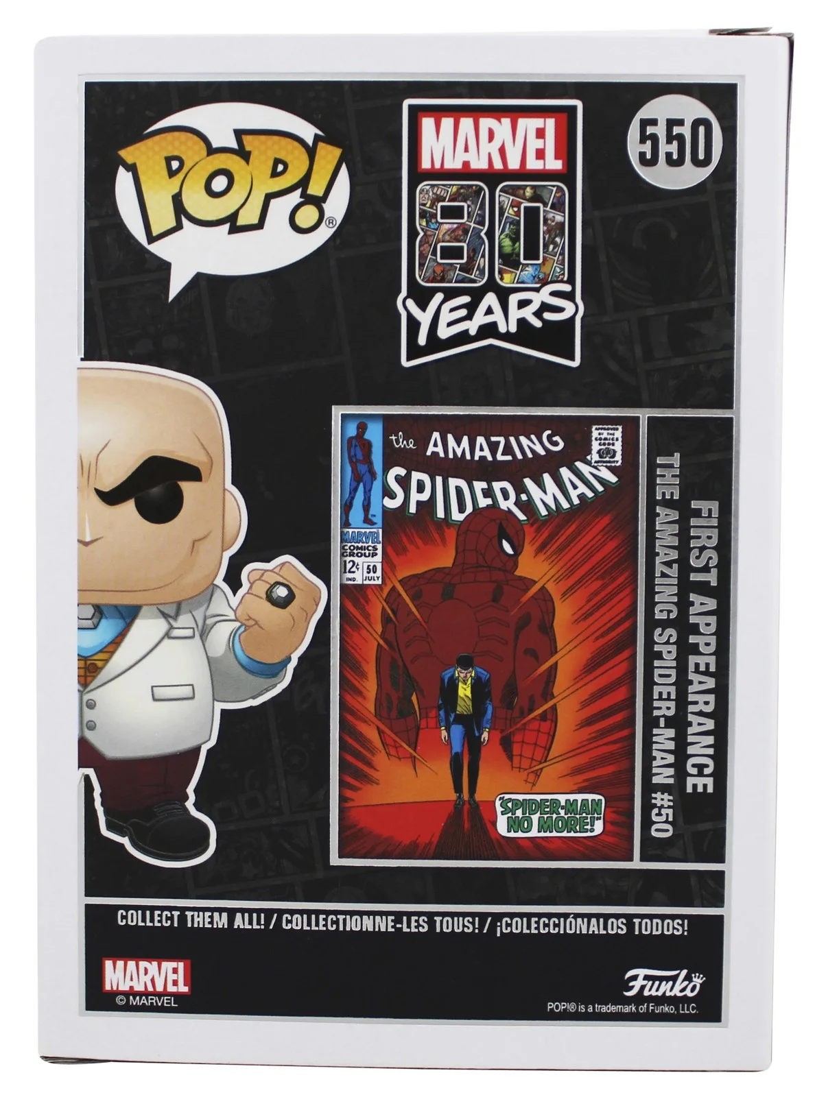 Vincent D'Onofrio — Vincent D'Onofrio Echo Signed Kingpin #550 Funko Pop Vinyl Figure BAS #BL69286, изображение 4