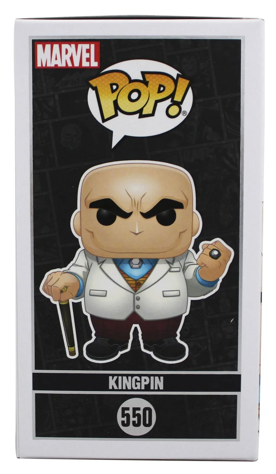 Vincent D'Onofrio — Vincent D'Onofrio Echo Signed Kingpin #550 Funko Pop Vinyl Figure BAS #BL69286, изображение 5