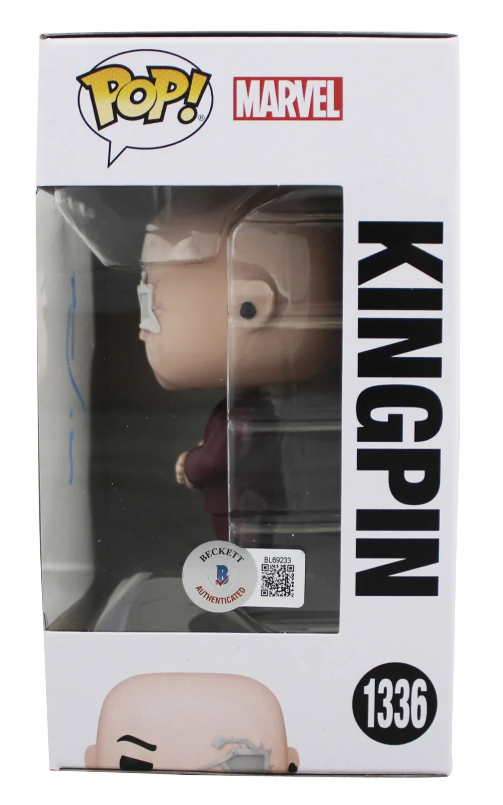 Vincent D'Onofrio — Vincent D'Onofrio Echo Signed Kingpin #1336 Funko Pop Vinyl Figure BAS #BL69233, image 3