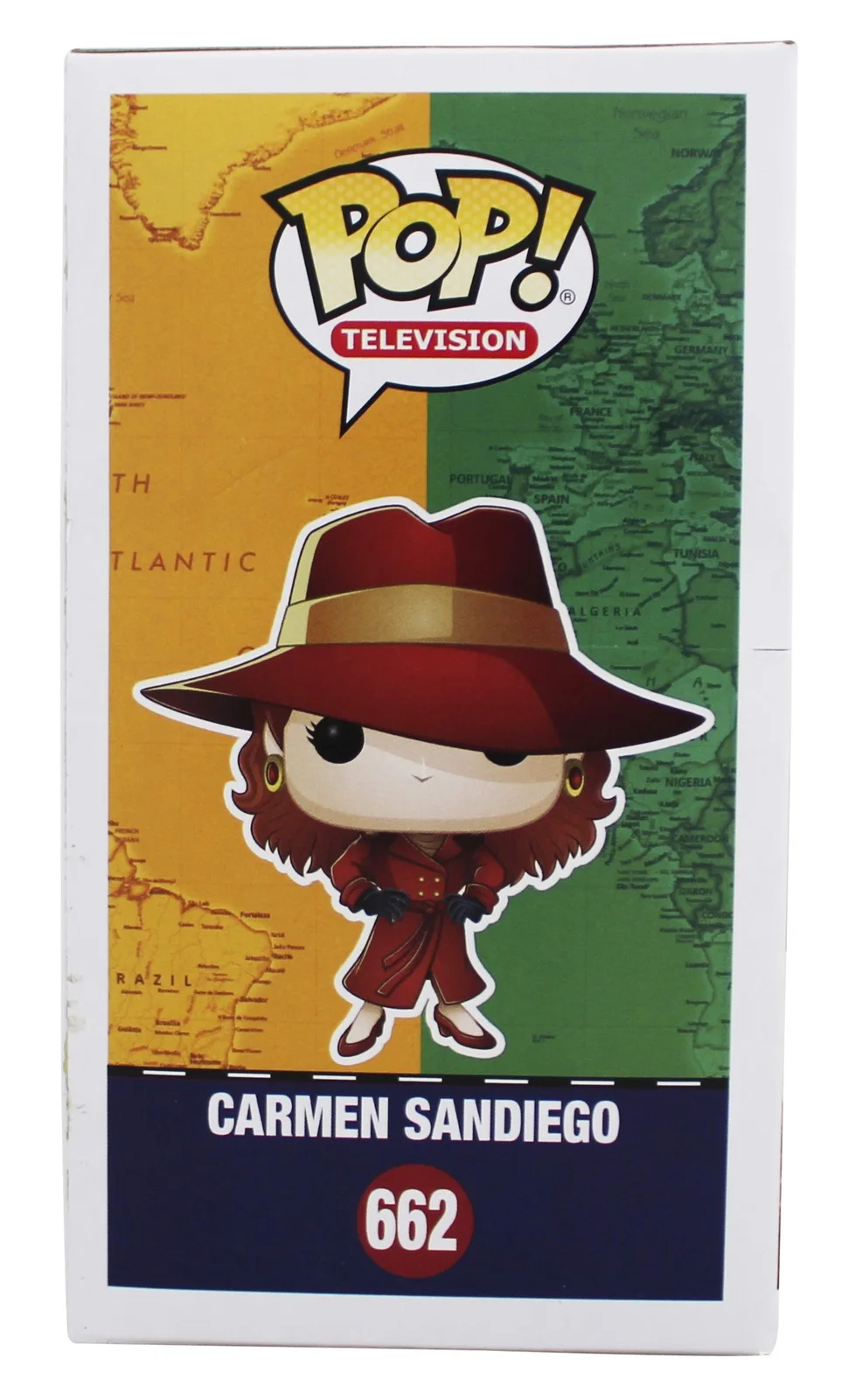 Gina Rodriguez — Gina Rodriguez Carmen Sandiego Signed #662 Funko Pop Vinyl Figure BAS #BW89042, изображение 5