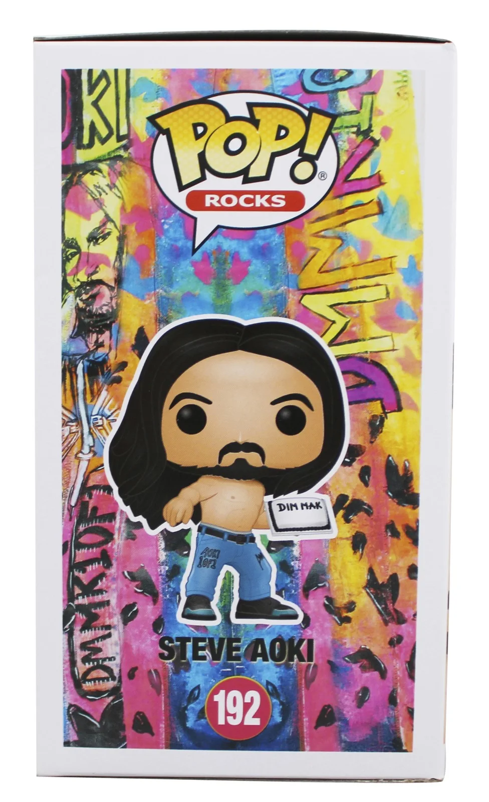 Steve Aoki — Steve Aoki Authentic Signed Steve Aoki #192 Funko Pop Vinyl Figure BAS #BA24172, image 5