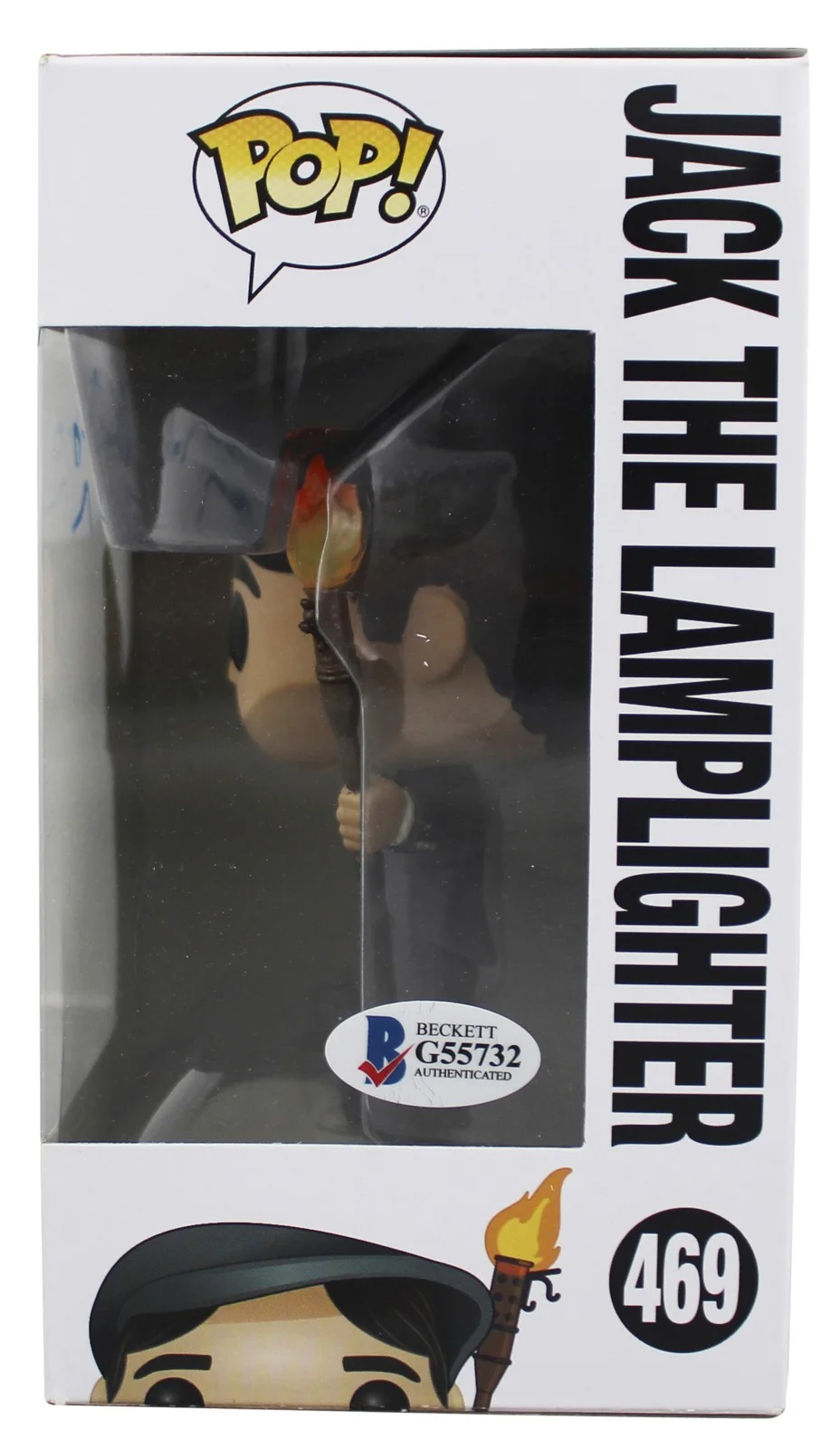 Lin-Manuel Miranda — Lin-Manuel Miranda Mary Poppins Signed Jack #469 Funko Pop Figure BAS #G55732, image 3