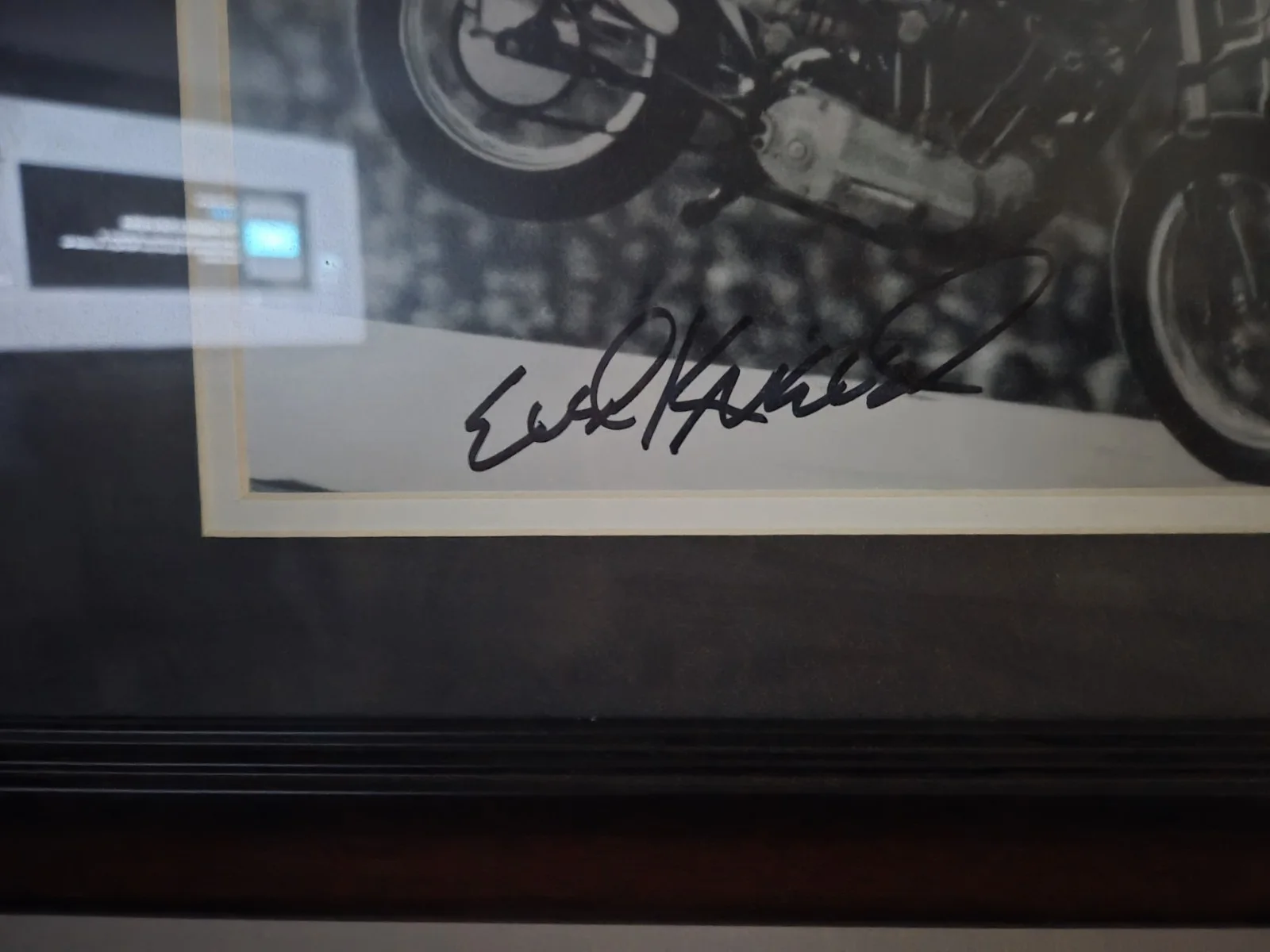 Evil Knievel — Evil Knievel SIGNED 8×10 Psa, image 4