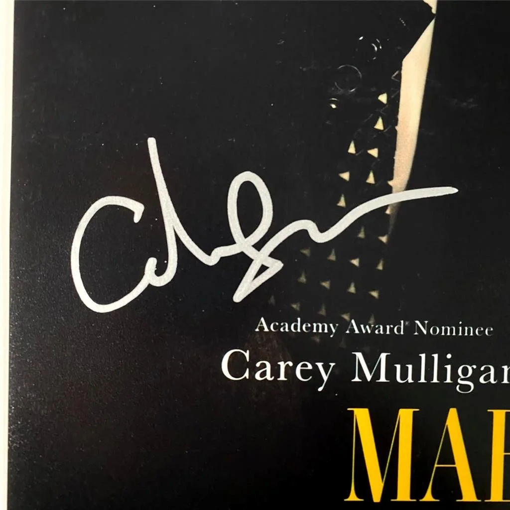 Carey Mulligan signed Maestro 12x18 Photo Poster autograph (B) ~ Beckett BAS, image 2