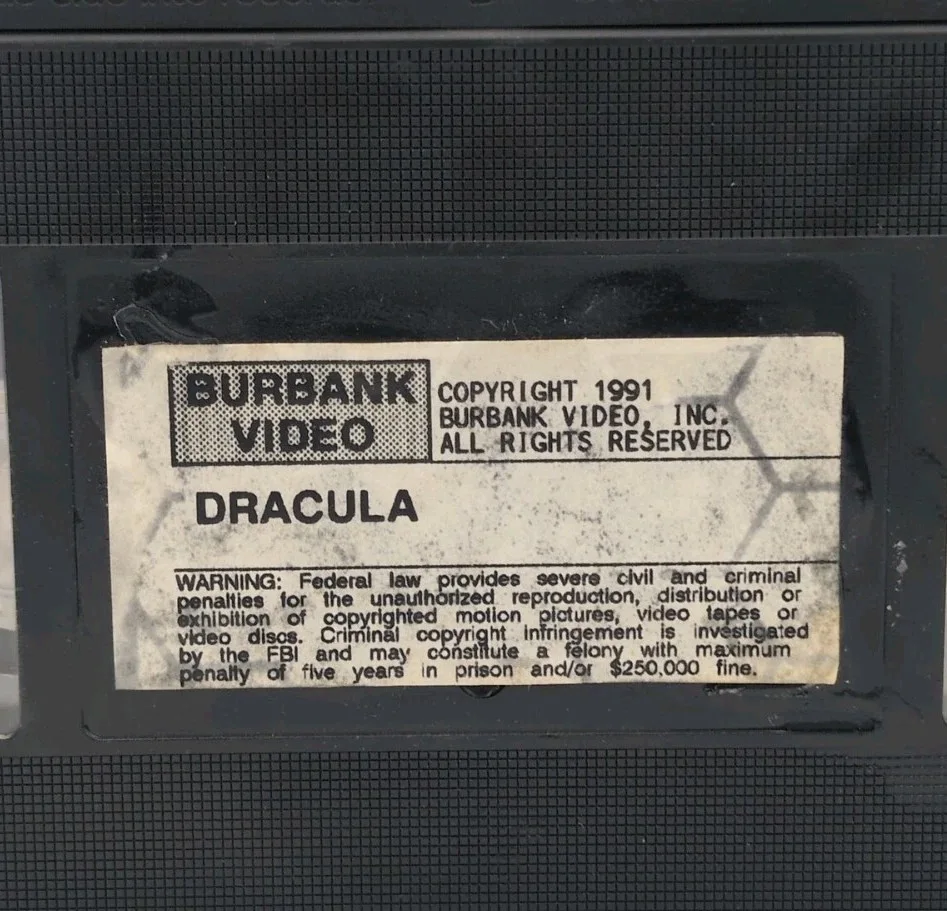 Dracula The Great Undead (VHS 1986) Rare ^^ Buy 2 Get 1 Free ^^ Vincent Price, изображение 3