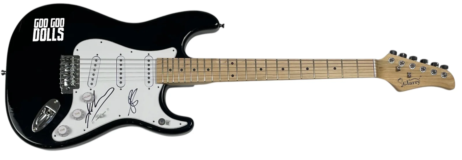 Goo Goo Dolls Signed Autograph Electric Guitar John Rzeznik Robby Takac BAS COA, image 3