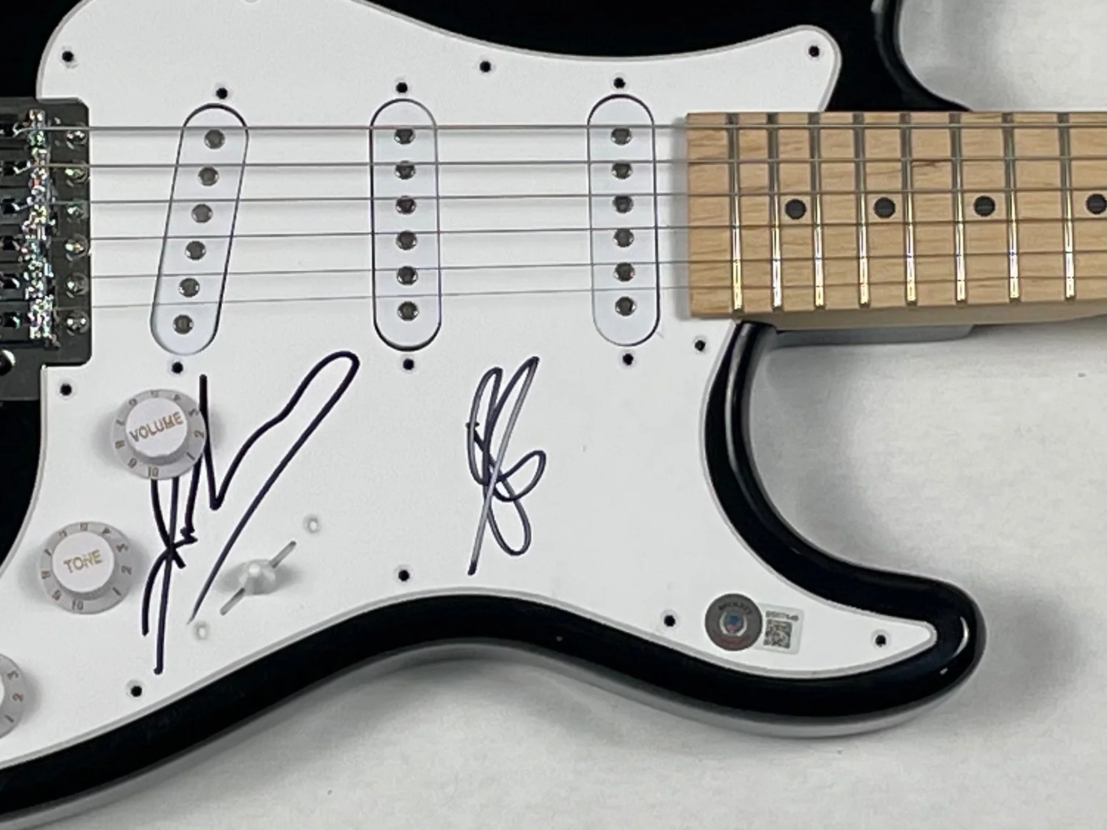 Goo Goo Dolls Signed Autograph Electric Guitar John Rzeznik Robby Takac BAS COA, image 4