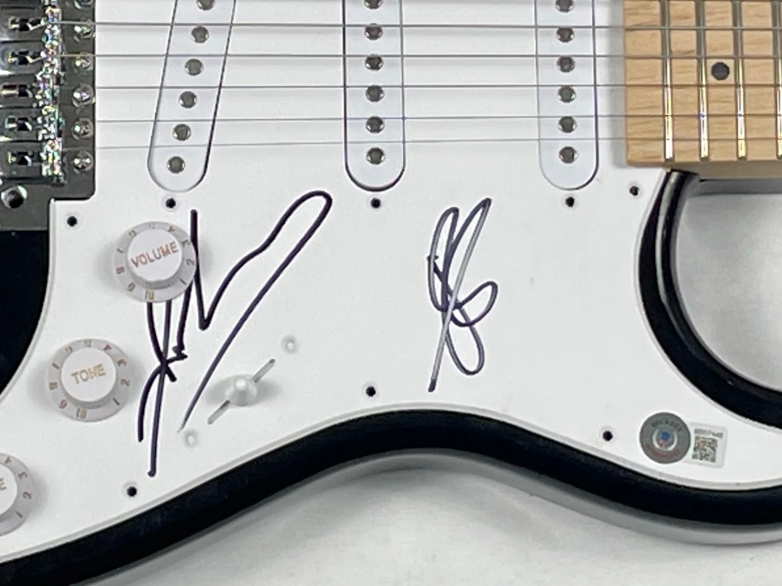 Goo Goo Dolls Signed Autograph Electric Guitar John Rzeznik Robby Takac BAS COA, image 5