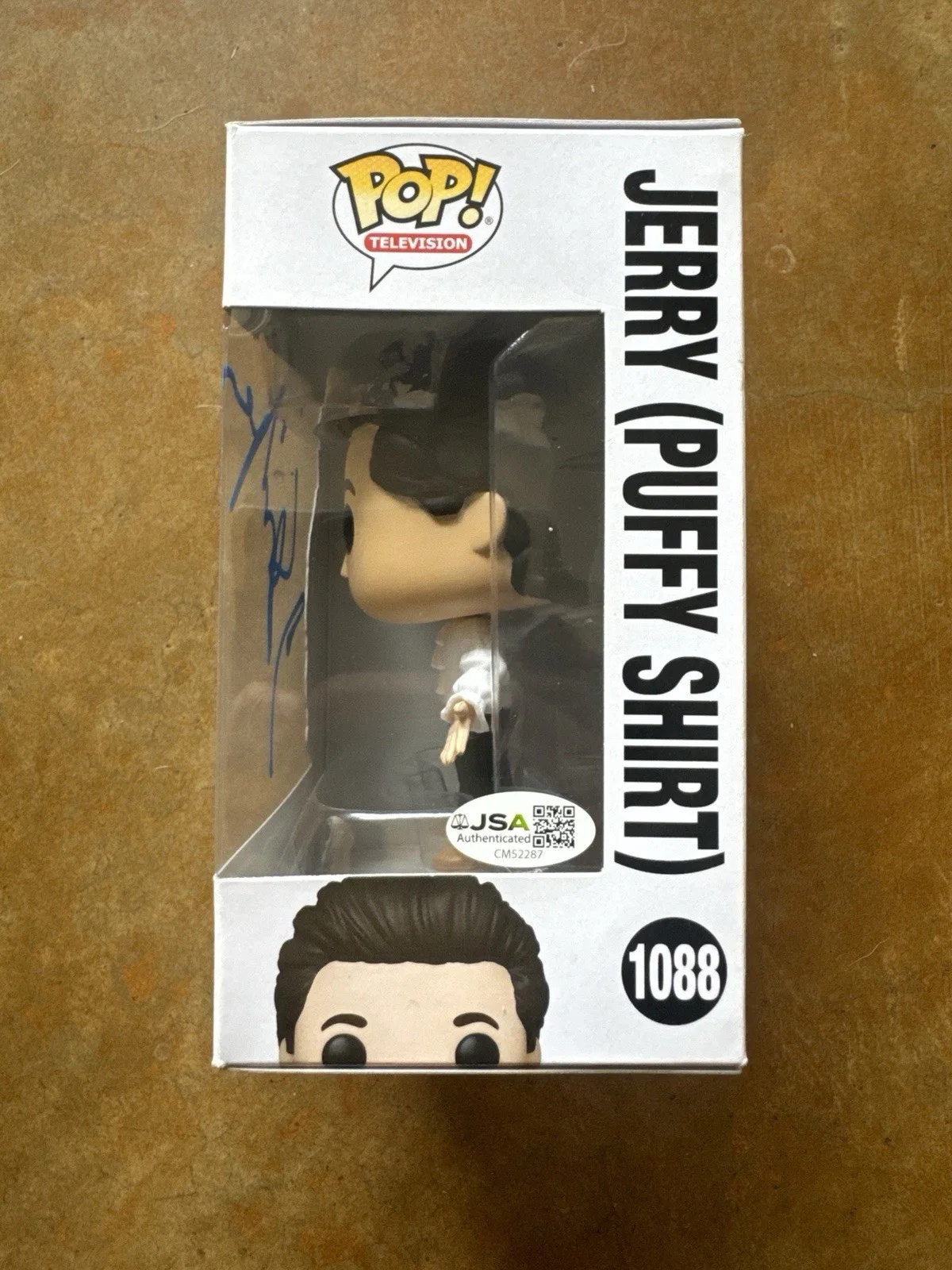 Jerry Seinfeld Signed Autographed Puffy Shirt Pop Funko 1088 JSA/COA, изображение 3