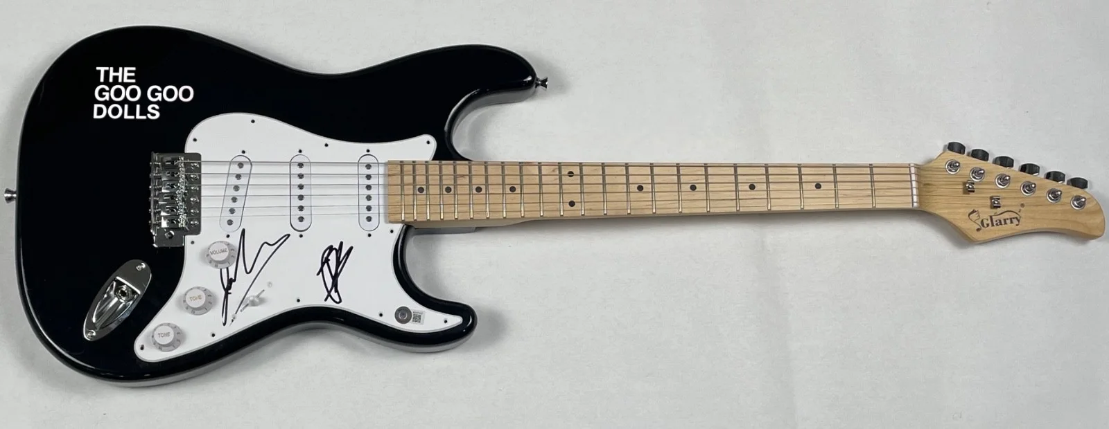 GOO GOO DOLLS Signed Autograph Electric Guitar John Rzeznik Robby Takac Beckett, изображение 2