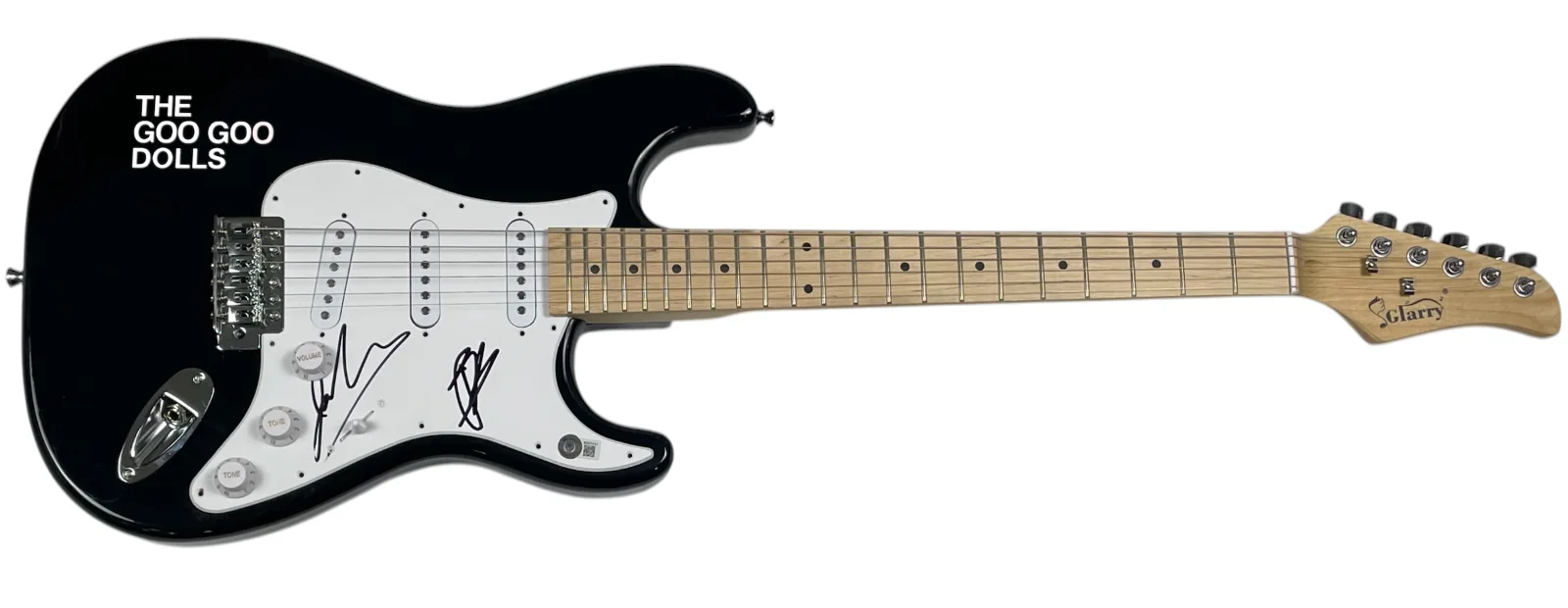 GOO GOO DOLLS Signed Autograph Electric Guitar John Rzeznik Robby Takac Beckett, изображение 3