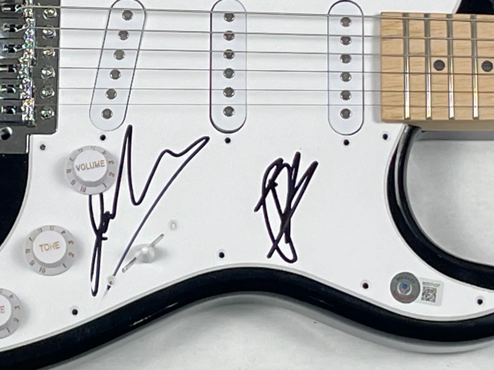 GOO GOO DOLLS Signed Autograph Electric Guitar John Rzeznik Robby Takac Beckett, изображение 5