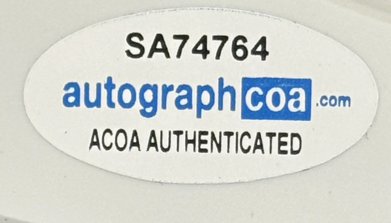 RISE AGAINST Tim McIlrath Signed Autograph Electric Guitar Band Singer ACOA COA, image 5