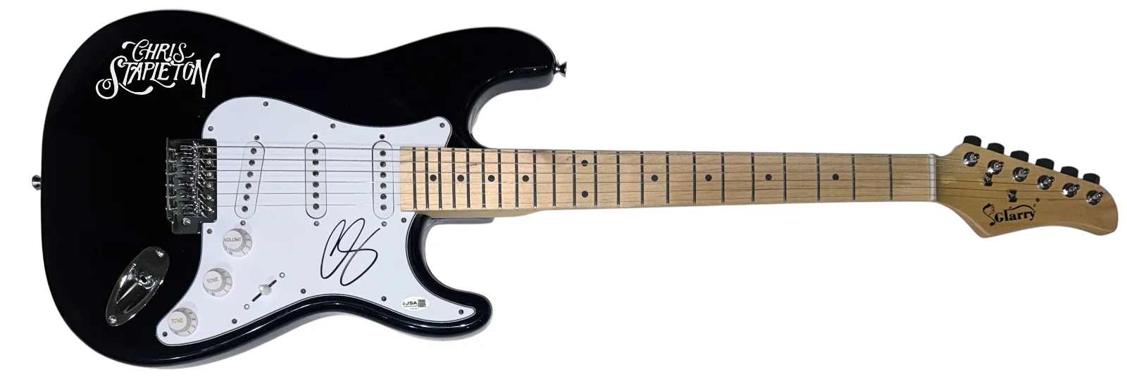 Chris Stapleton Signed Autograph Electric Guitar Traveller Country Star JSA COA, image 2