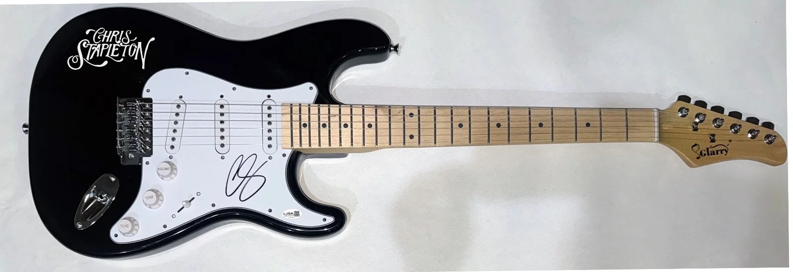 Chris Stapleton Signed Autograph Electric Guitar Traveller Country Star JSA COA, image 3