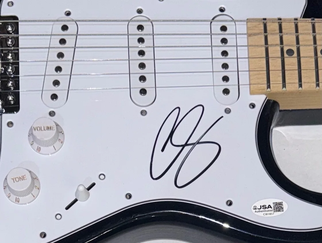 Chris Stapleton Signed Autograph Electric Guitar Traveller Country Star JSA COA, image 4