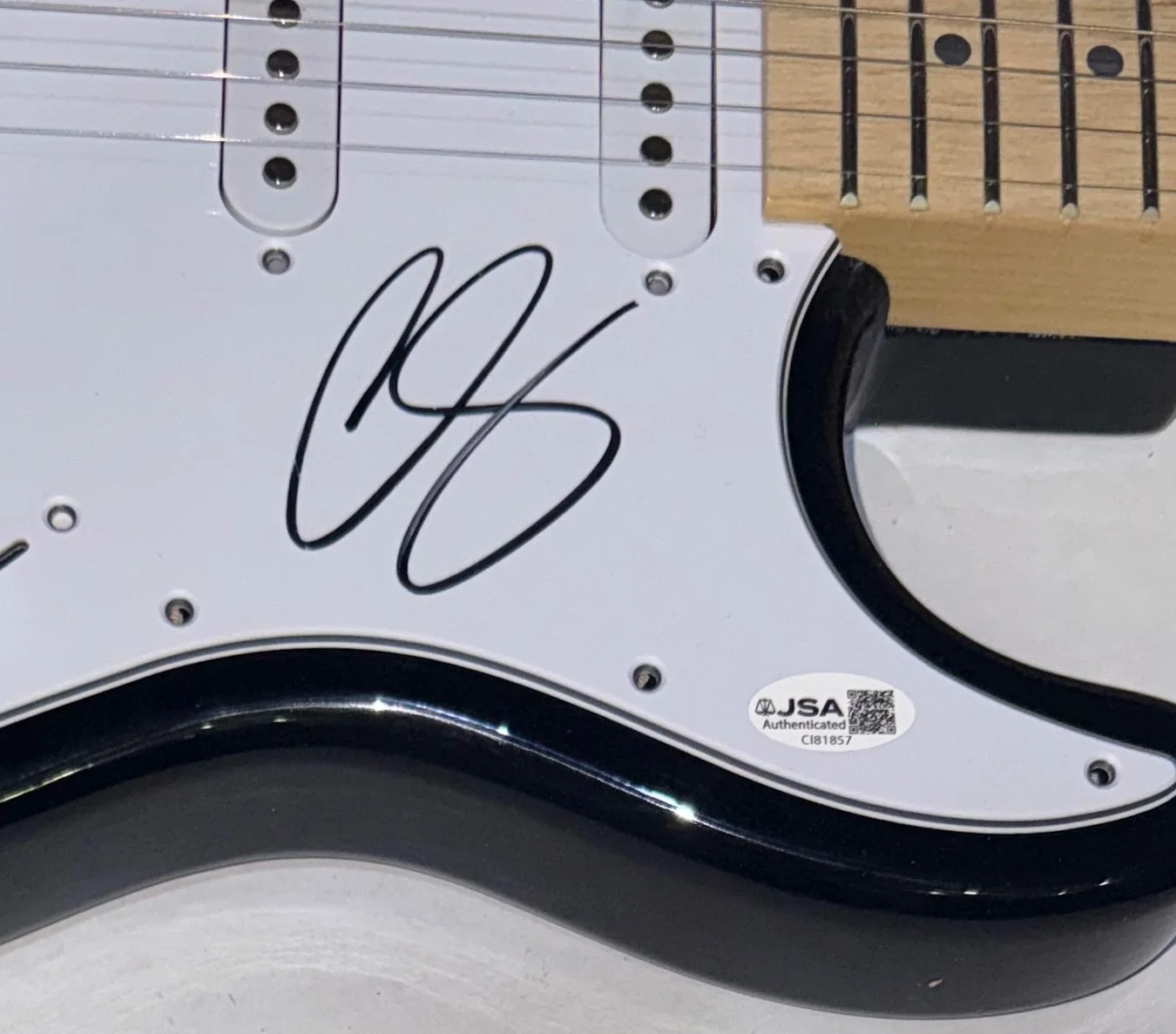 Chris Stapleton Signed Autograph Electric Guitar Traveller Country Star JSA COA, image 5