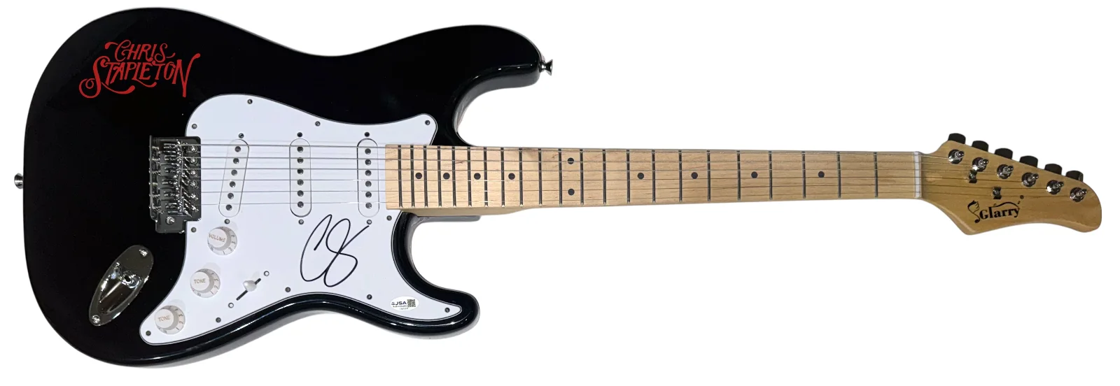 Chris Stapleton Signed Autograph Electric Guitar Traveller Country Star JSA COA, изображение 2