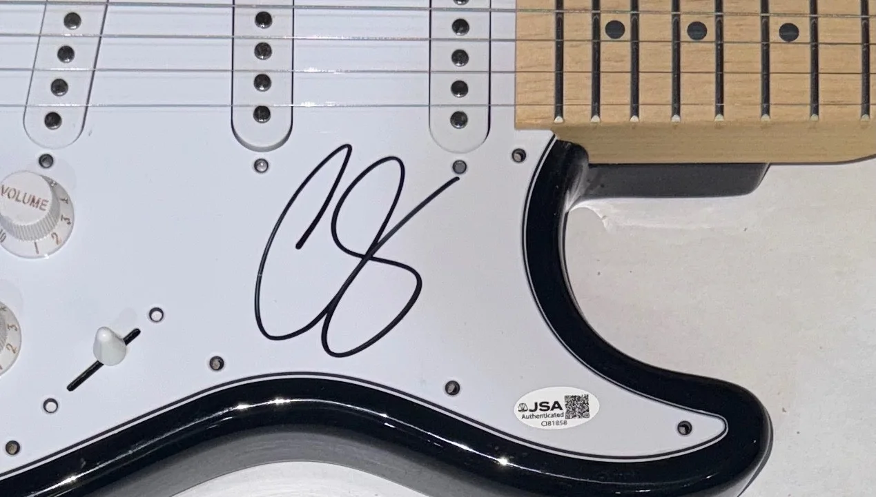 Chris Stapleton Signed Autograph Electric Guitar Traveller Country Star JSA COA, изображение 4