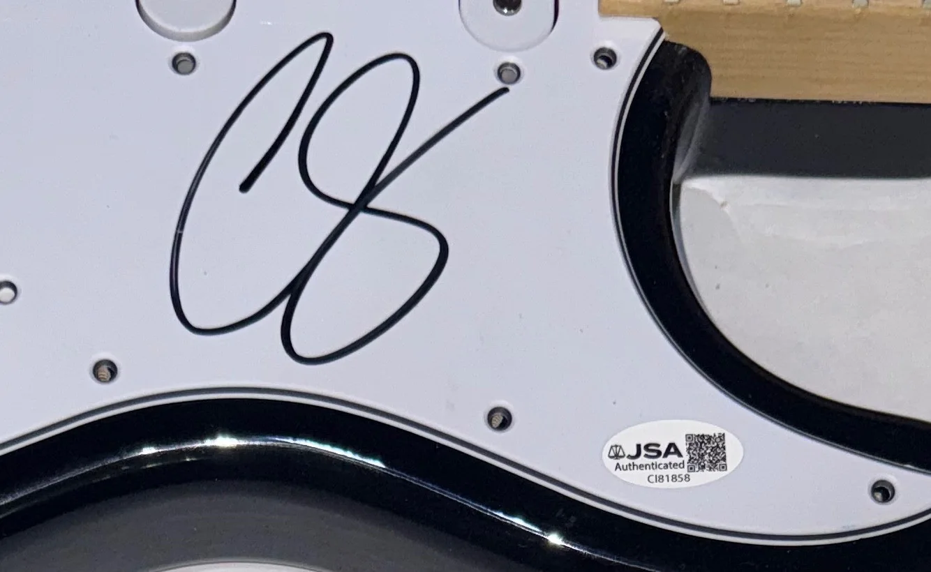 Chris Stapleton Signed Autograph Electric Guitar Traveller Country Star JSA COA, изображение 5