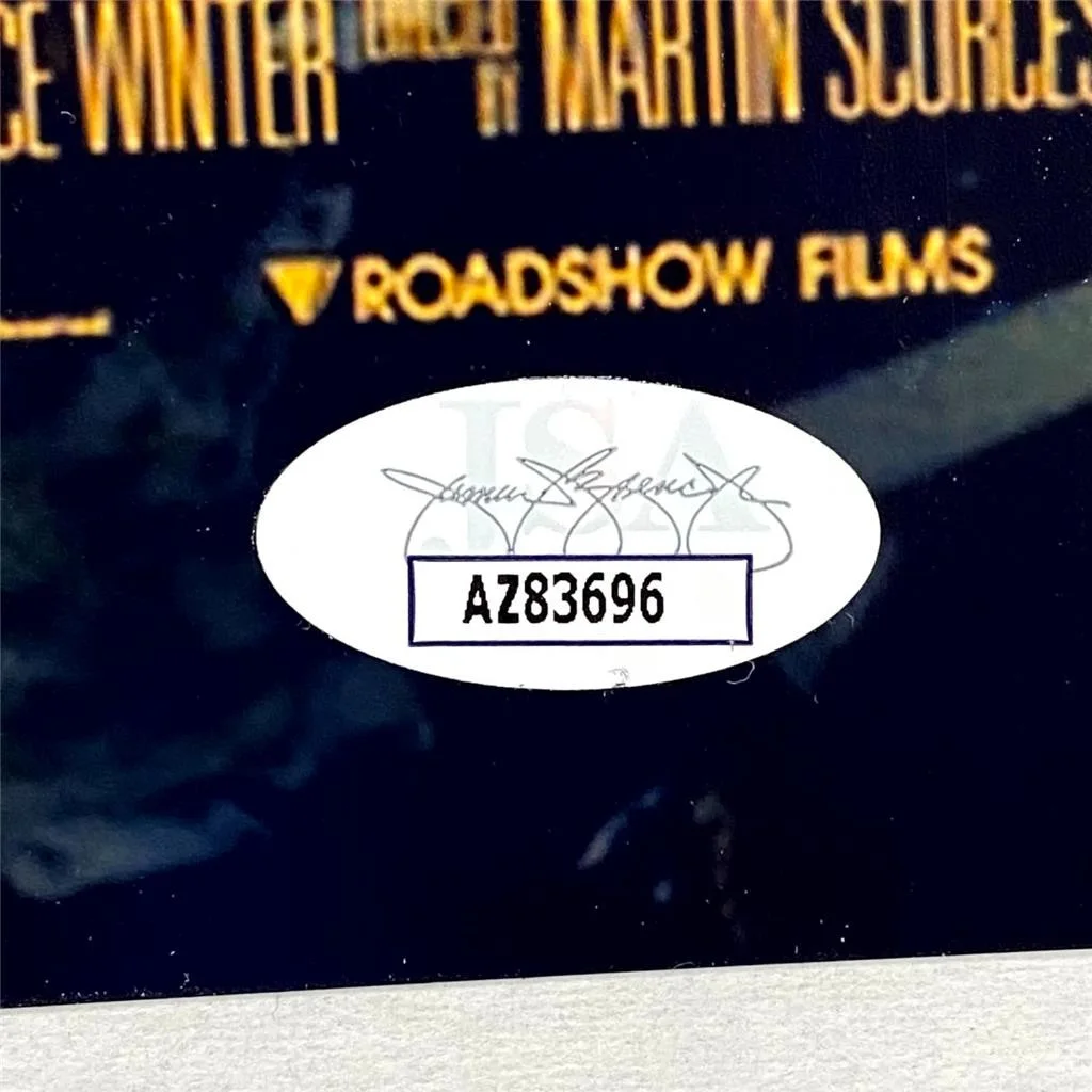 Martin Scorsese signed The Wolf of Wall Street 12x18 Poster Photo autograph JSA, изображение 3