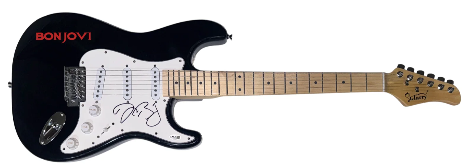 Jon Bon Jovi Signed Autograph Electric Guitar BON JOVI Band Singer JSA COA, изображение 2