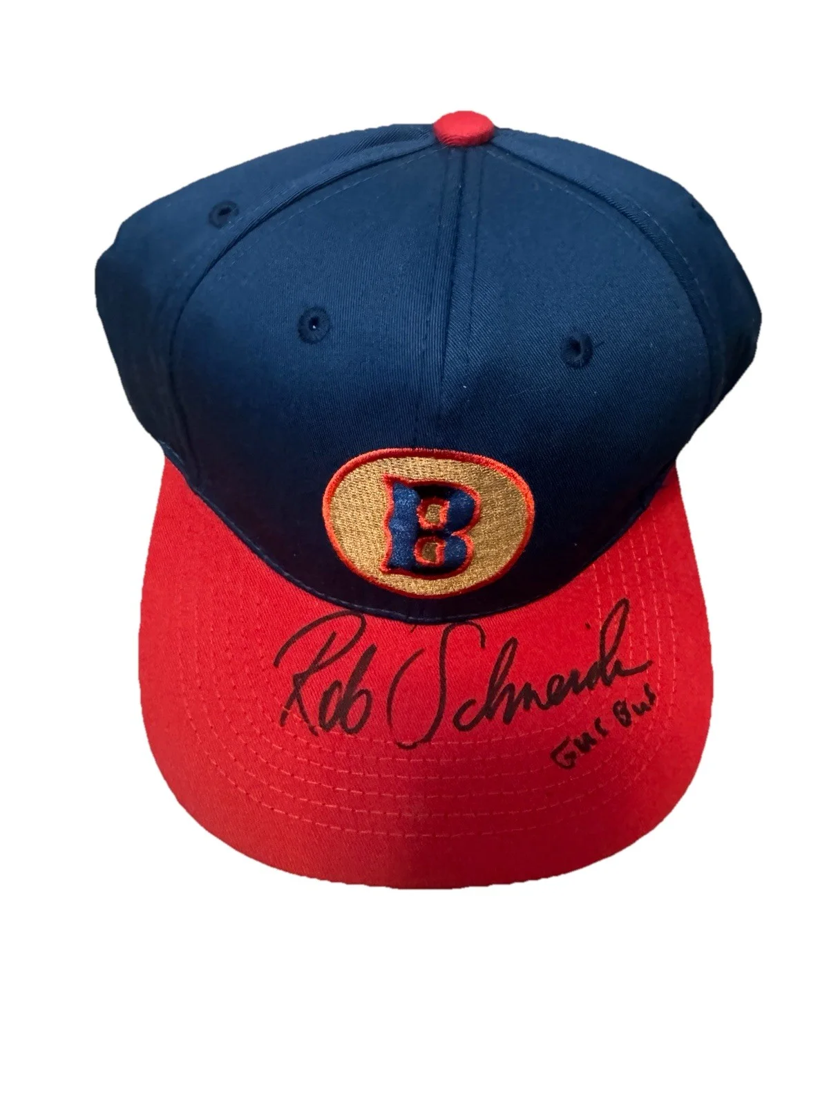 Rob Schneider Signed Autographed Benchwarmers hat “gus bus” inscription PSA/COA, image 2