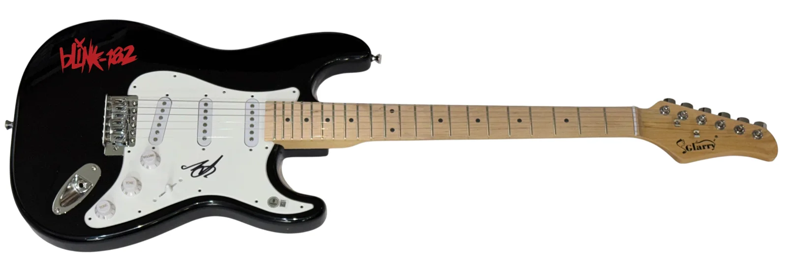 Mark Hoppus BLINK-182 Signed Autograph Electric Guitar Band Bassist Beckett COA, изображение 2
