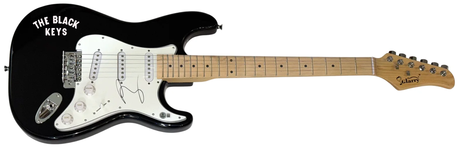 Patrick Carney The Black Keys Signed Autograph Electric Guitar Beckett COA, изображение 2