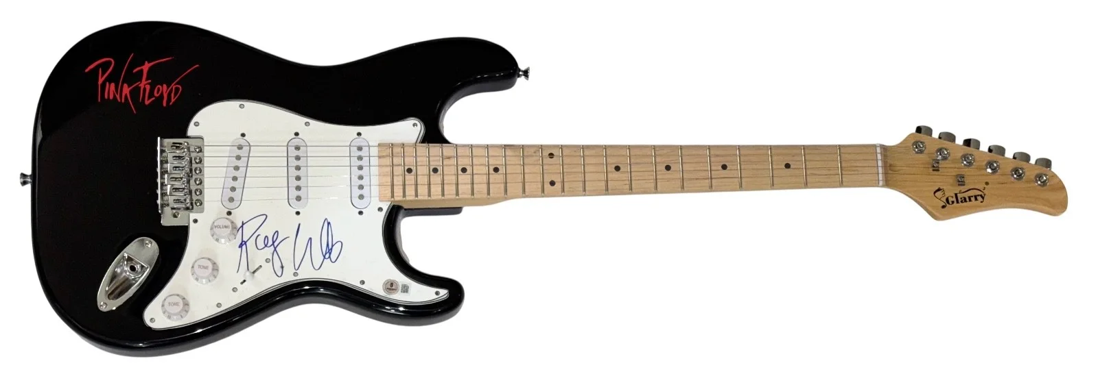 Roger Waters Pink Floyd Signed Autograph Electric Guitar The Wall Beckett COA, изображение 2