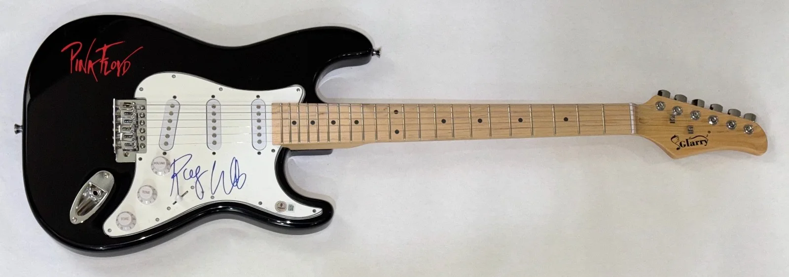 Roger Waters Pink Floyd Signed Autograph Electric Guitar The Wall Beckett COA, изображение 3