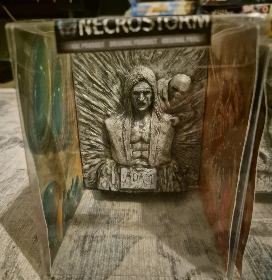 Necrostrorm Movie Plaques Toys Adam Chaplin, Hotel Inferno, New And Sealed, изображение 2