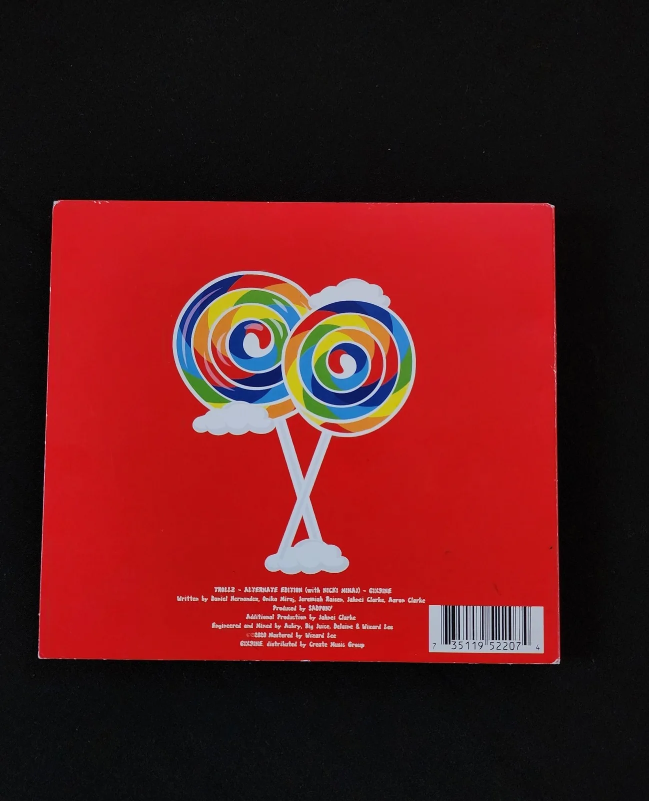 Trollz Alternate Edition Signed CD with Nicki Minaj Autographed Booklet & Disc, image 3