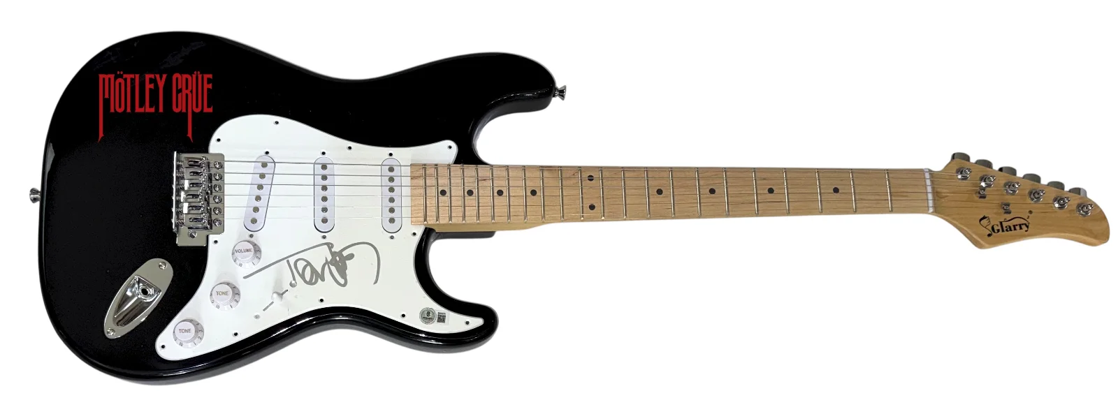 Tommy Lee Motley Crue Signed Autograph Electric Guitar Beckett COA, image 2