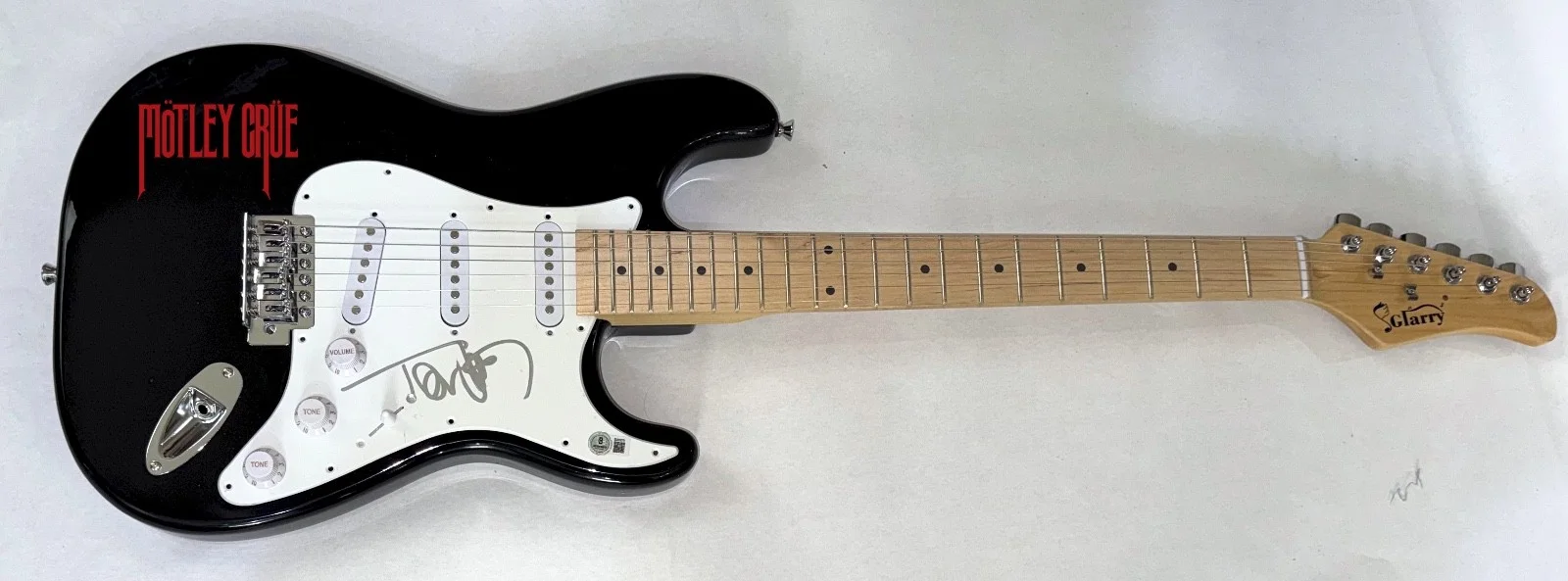 Tommy Lee Motley Crue Signed Autograph Electric Guitar Beckett COA, image 3