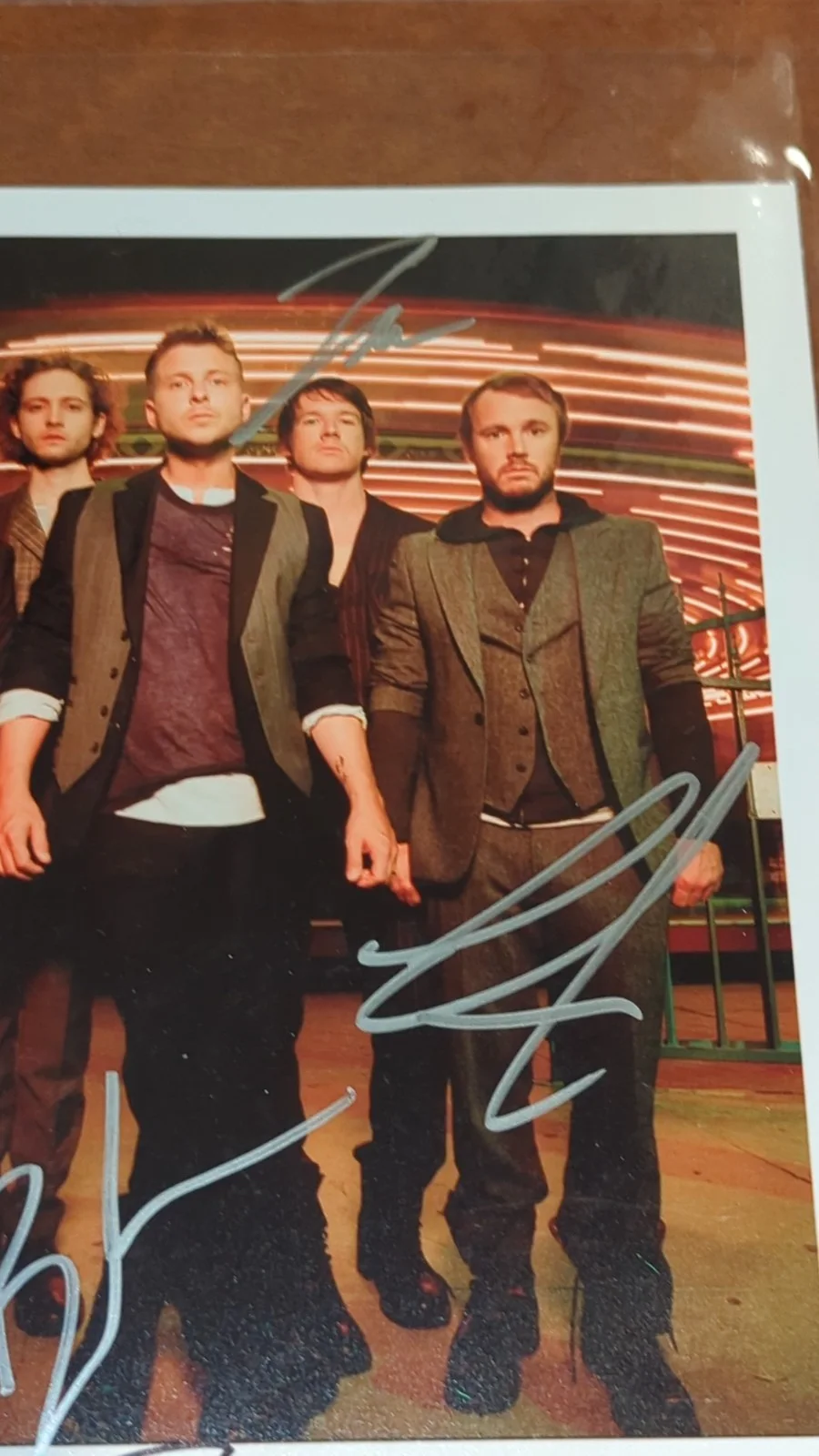 ONE REPUBLIC Signed 8x10 Photo Autographed In Person By Whole Band 2010, изображение 3