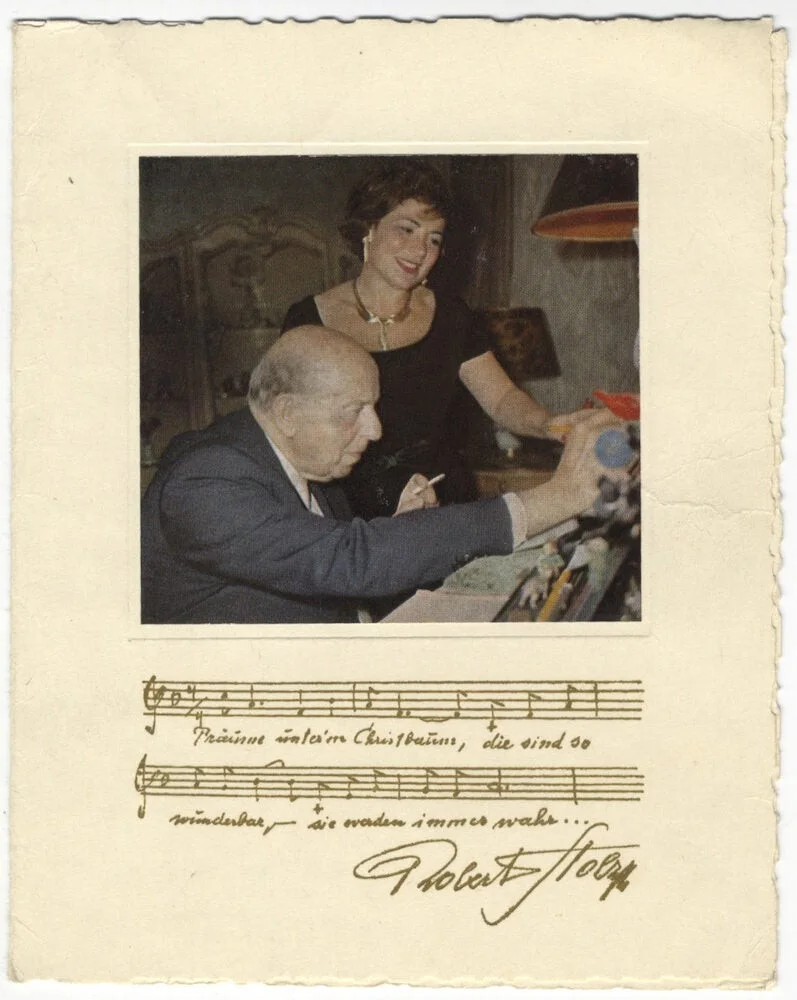 Robert STOLZ / Attractive bust-length photograph of the Austrian composer, image 2