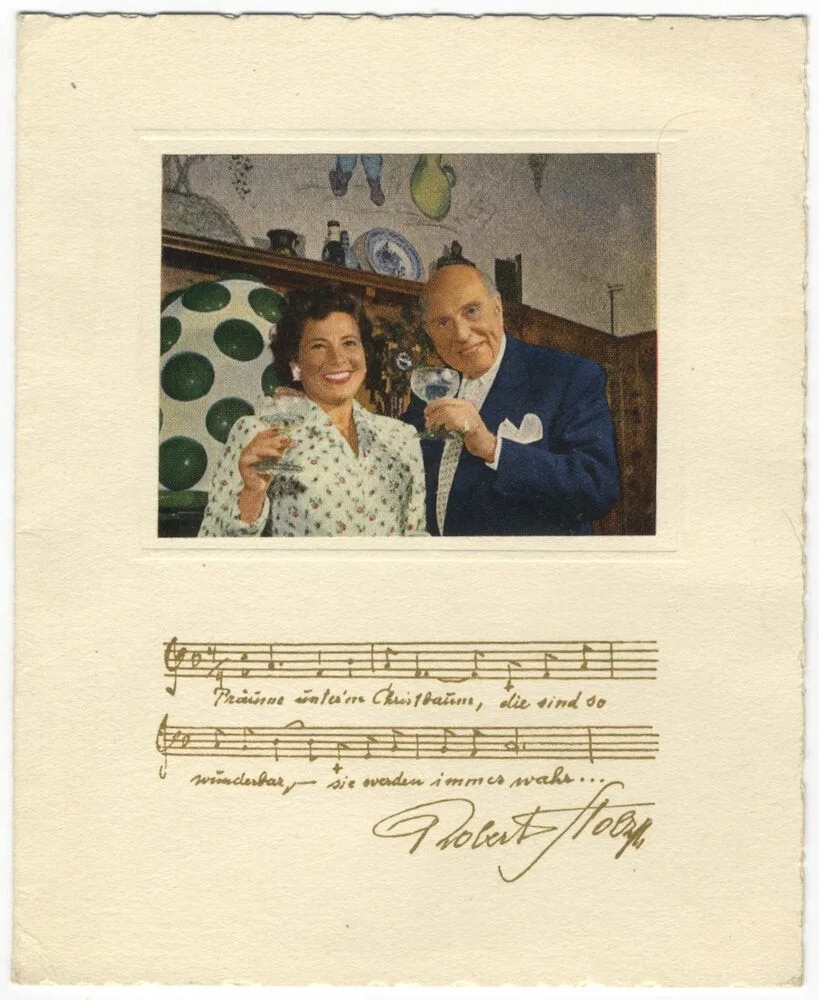Robert STOLZ / Attractive bust-length photograph of the Austrian composer, image 3