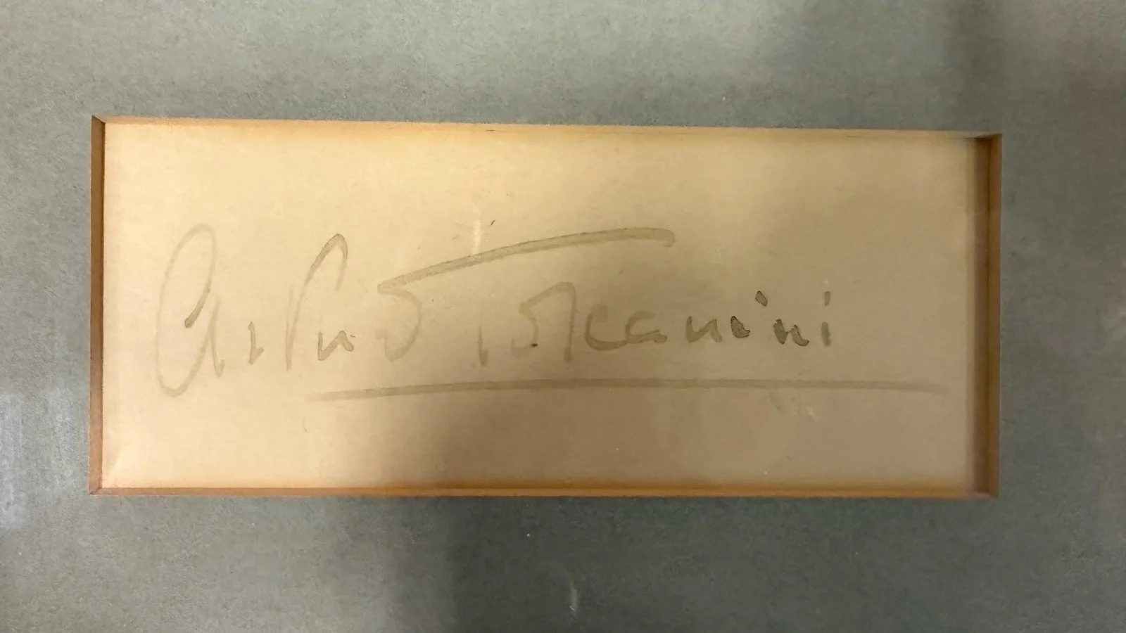 Arturo Toscanini — Arturo Toscanini Autograph Signed Photograph Framed Classical Conductor Opera, image 4
