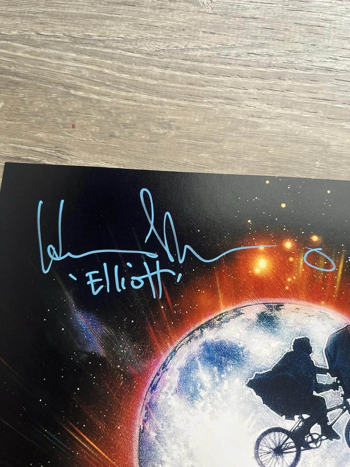 Henry Thomas Dee Wallace Signed ET Extra Terrestrial 11x14 Photo JSA COA Auto, image 4