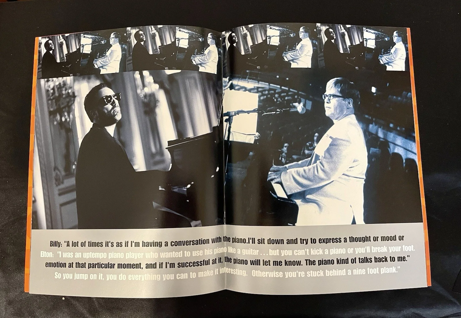 Elton John Billy Joel Signed Face-To-Face Tour Program JSA Rare￼, image 3