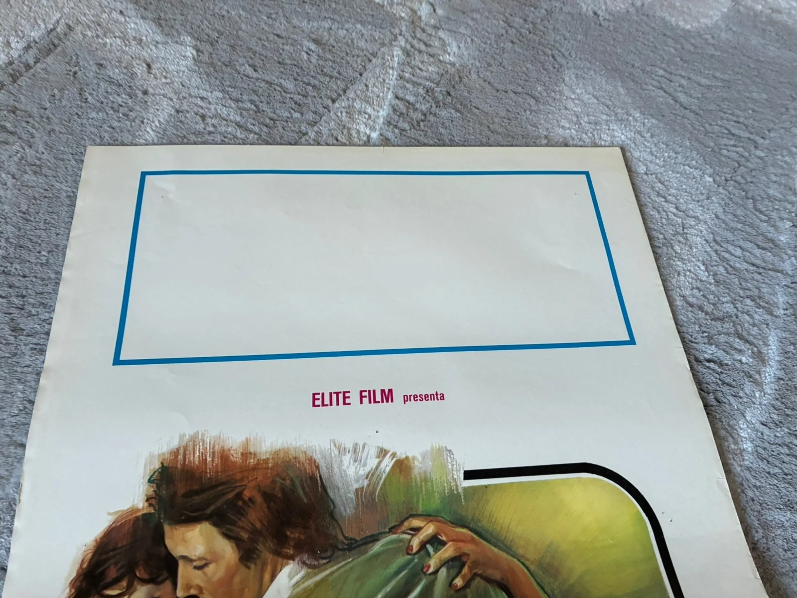 Original Vintage Italian Adult Film Poster - EROTIC FRENZIES OF A NYMPHOMANIAC, изображение 4