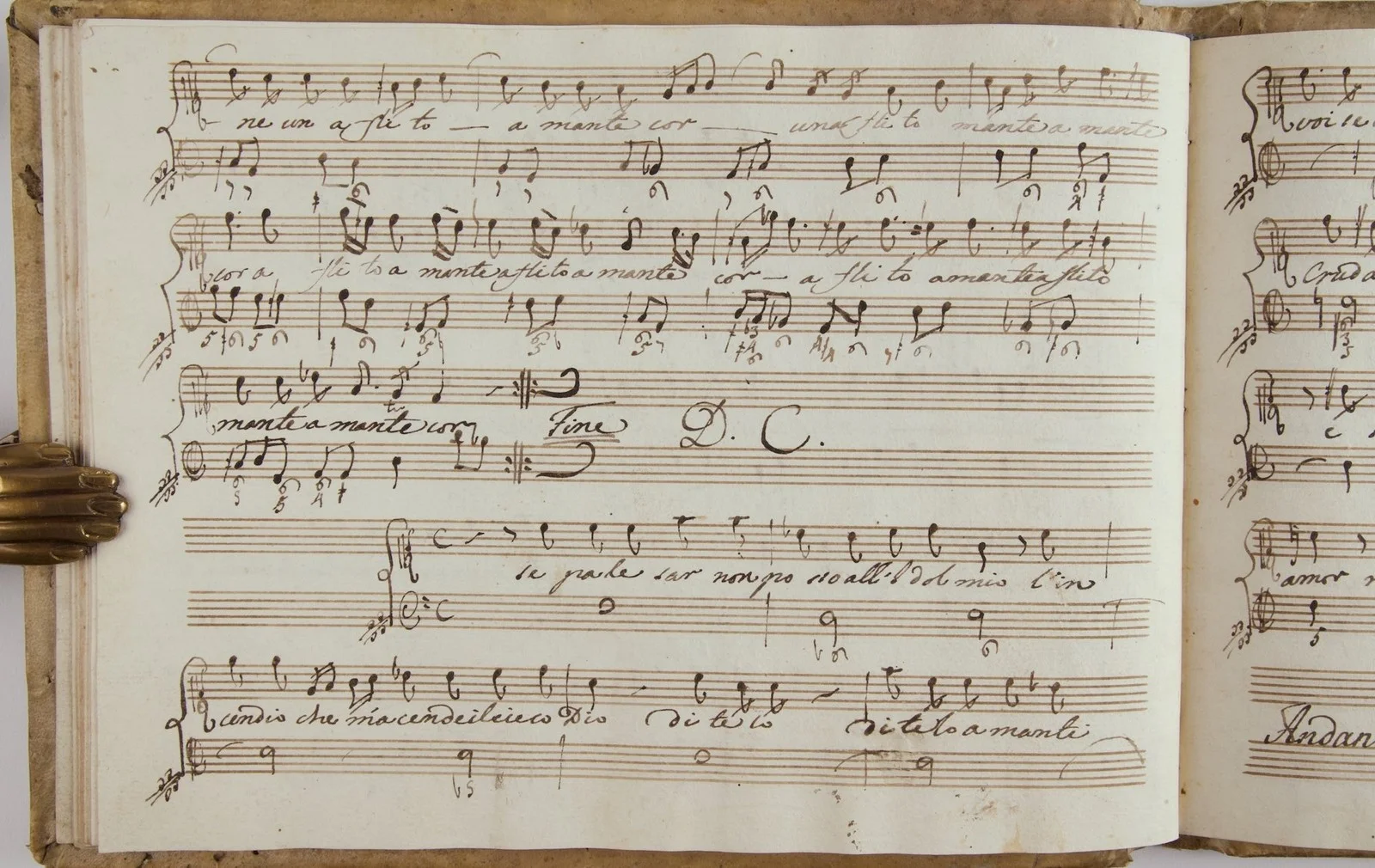 Alessandro SCARLATTI / Cantate Cantatas for voice and basso continuo Copyist, изображение 2