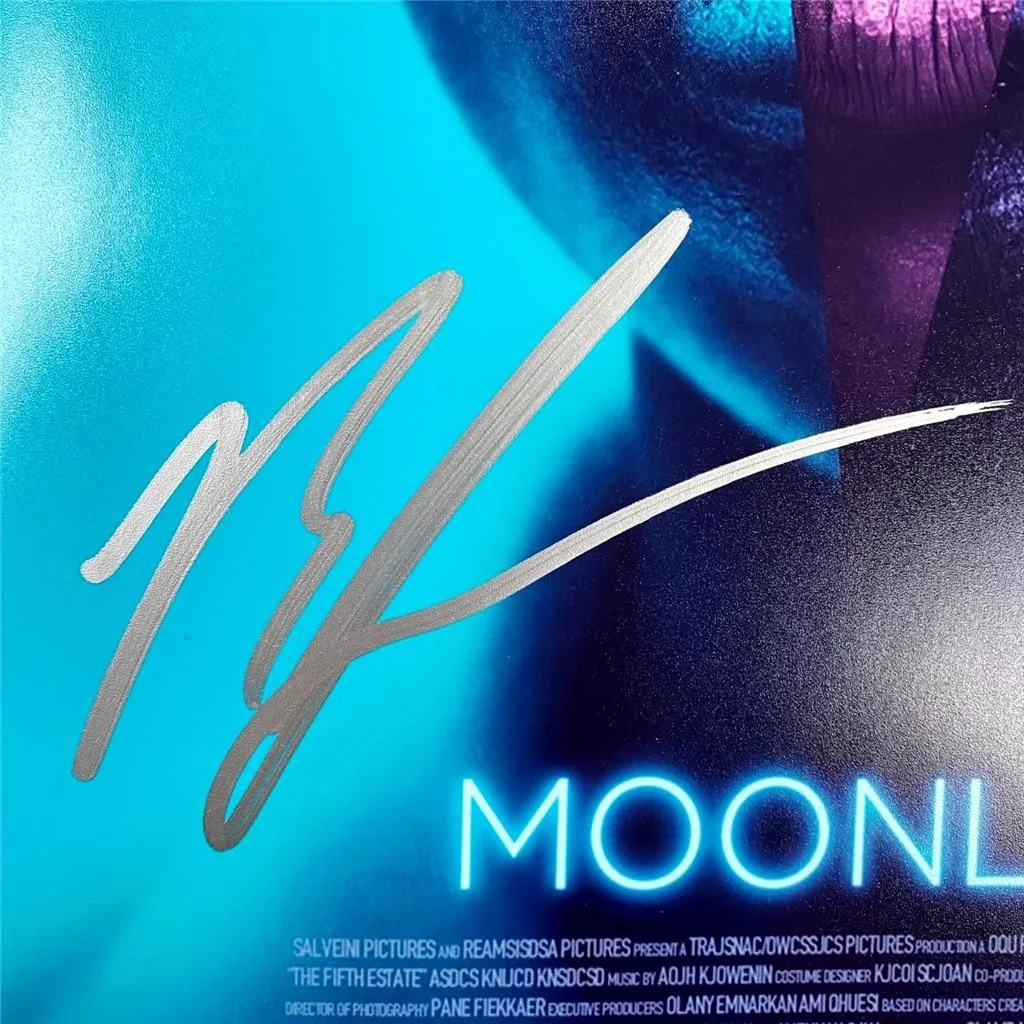 Barry Jenkins signed Moonlight 12x18 Poster Photo autograph (B) ~ JSA, изображение 2