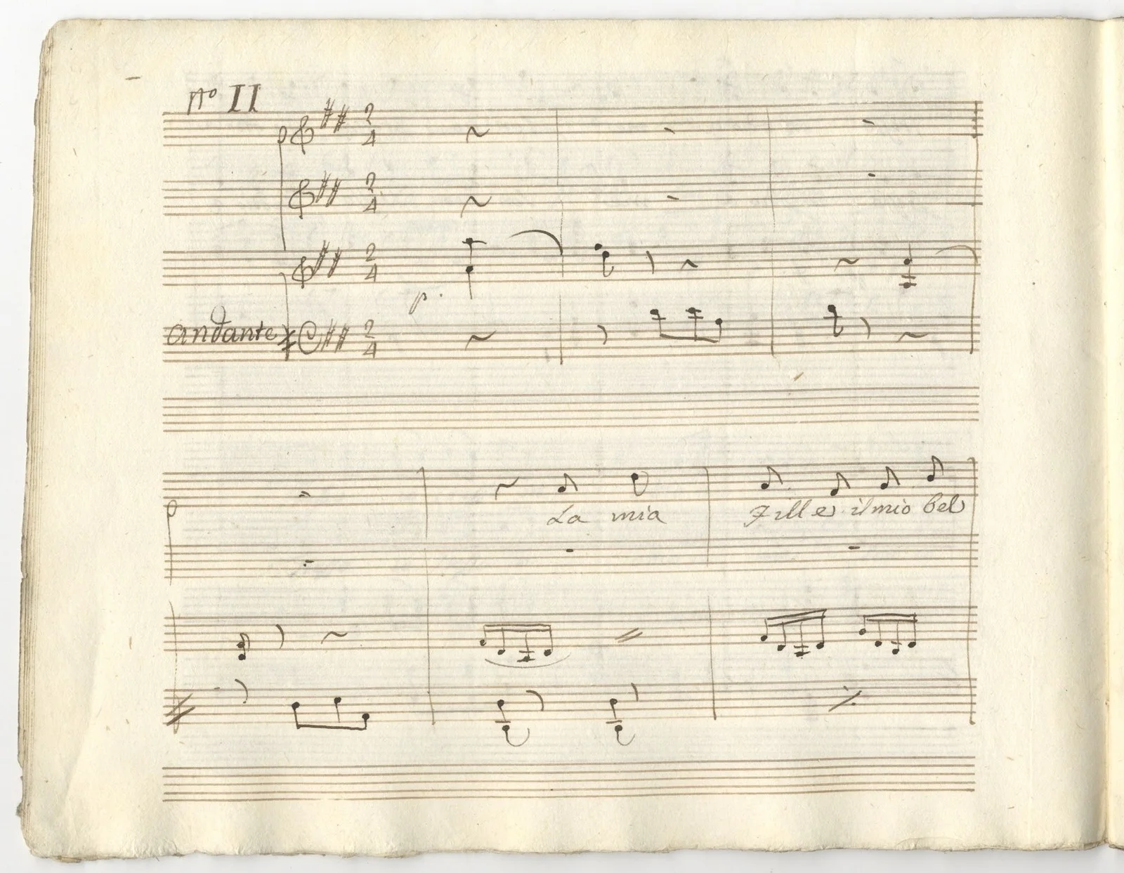Luigi CHERUBINI / Tre Duettini per due Voci di Soprano coll'Accompagnamento di, изображение 3