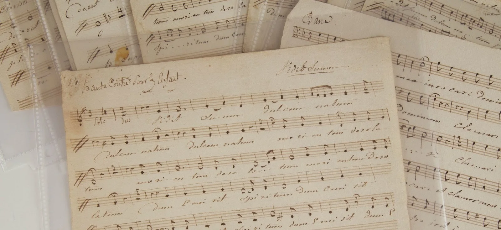 SACRED MUSIC 19th Century / Vidit suum dulcem natum for mixed chorus, изображение 2