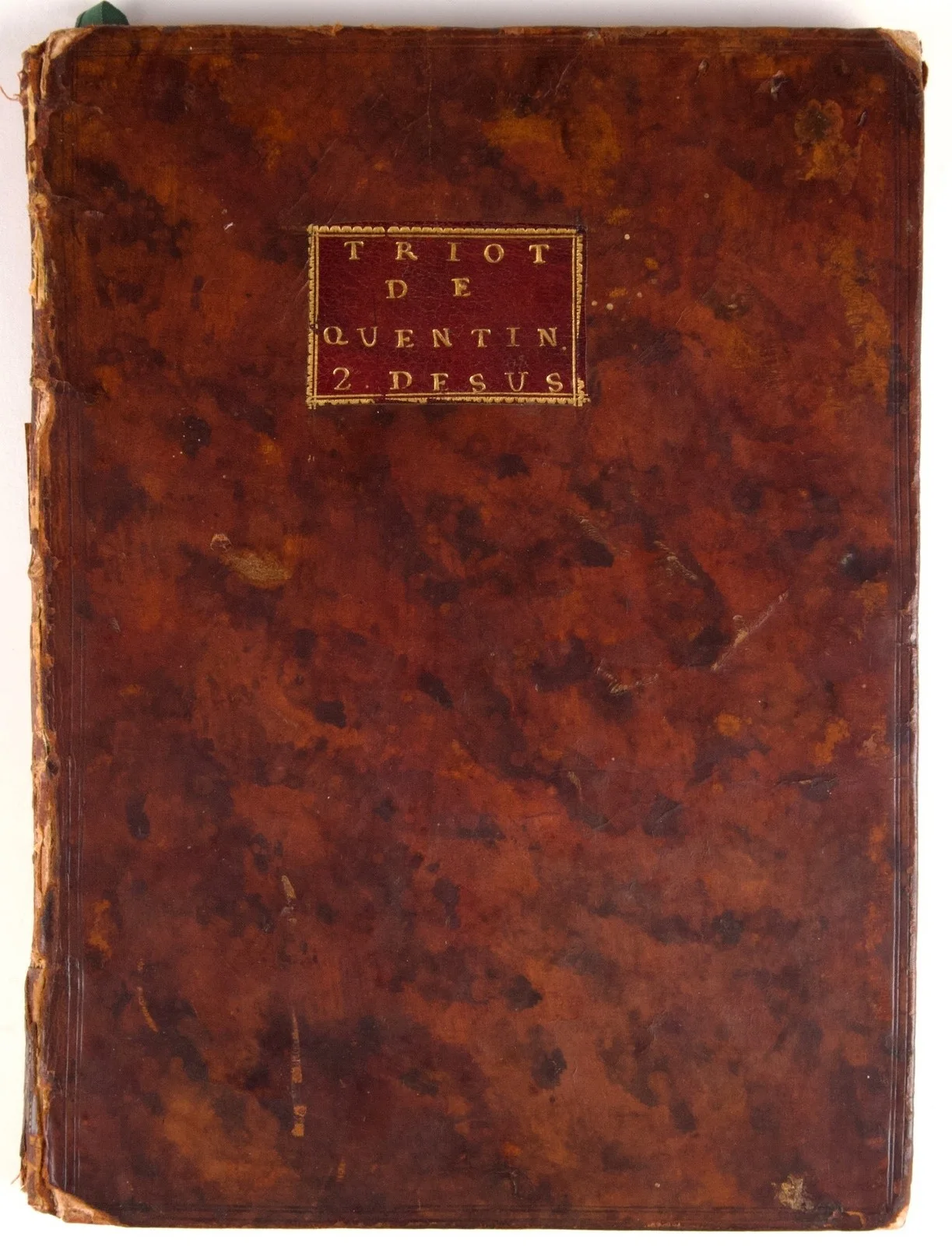 Jean-Baptiste 1718-ca 1750 / TriotTrios de Quentin 2ndPart Dessus Contemporary, image 2