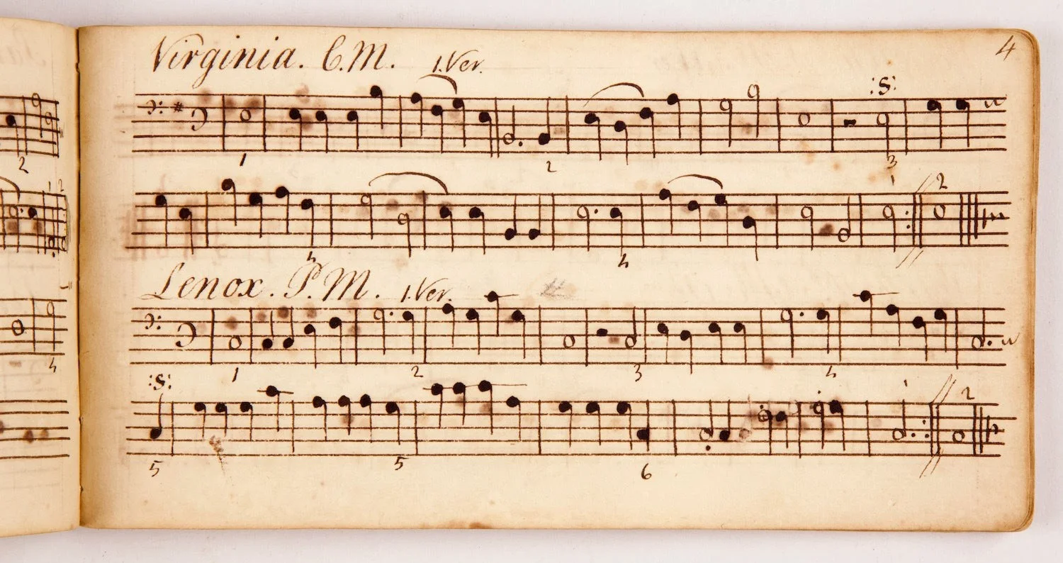 AMERICAN MUSIC Early 19th / Early 19th century American manuscript tunebook, изображение 2