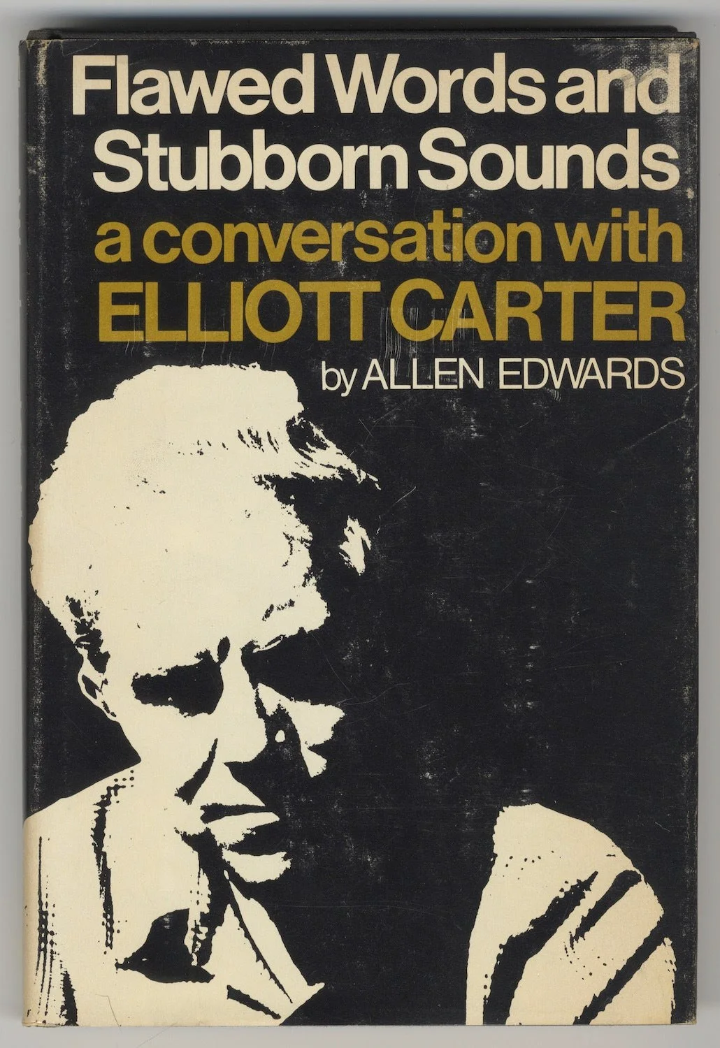 Allen Edwards / Flawed Words and Stubborn Sounds Conversation Signed 1971, image 2