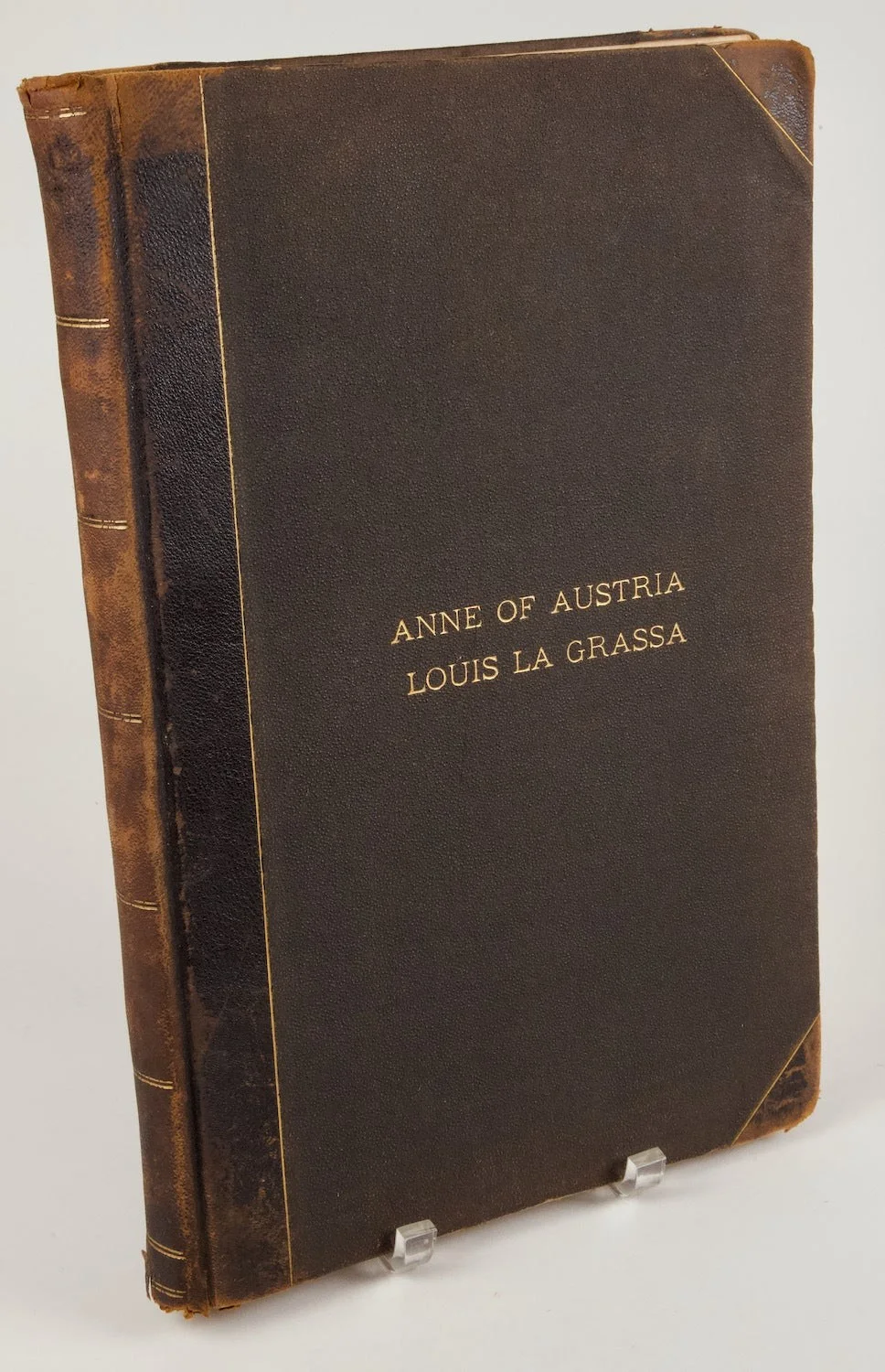 Louis ?-1889 LA GRASSA / Anne of Austria Grand Historical Opera in three Signed, изображение 4